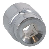 Kit de douilles peu profondes métriques MM 1/4" et accessoires 4 mm - 14 mm, ensemble de 15 pièces