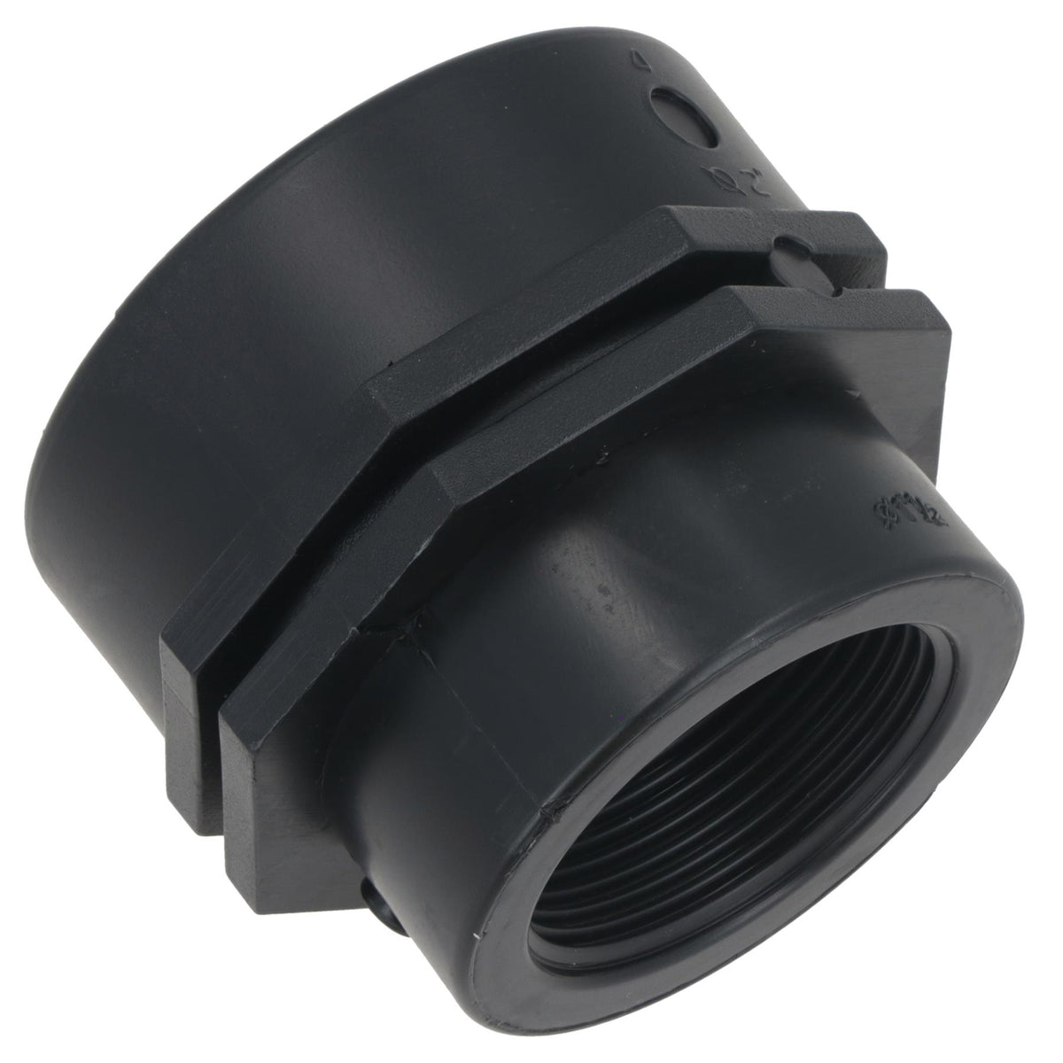 Polypropylene PP Female Threaded Pipe Reducing Socket 2in – 1-1/2in BSP