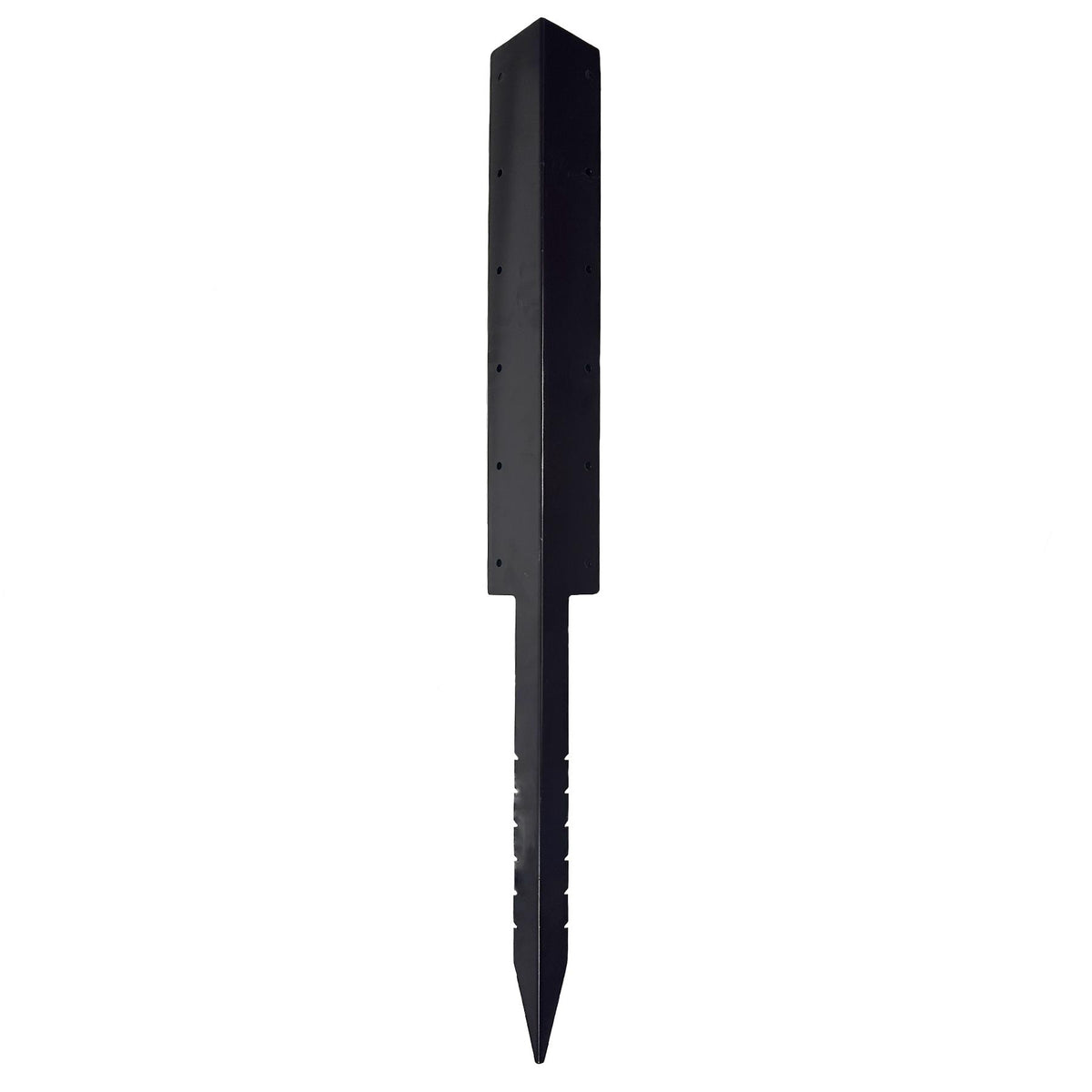Garden Triple Sleeper Corner Support Stake Spike Fastener Brown 930mm