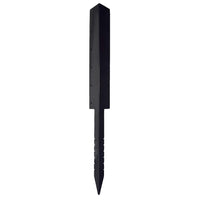 Garden Triple Sleeper Corner Support Stake Spike Fastener Brown 930mm