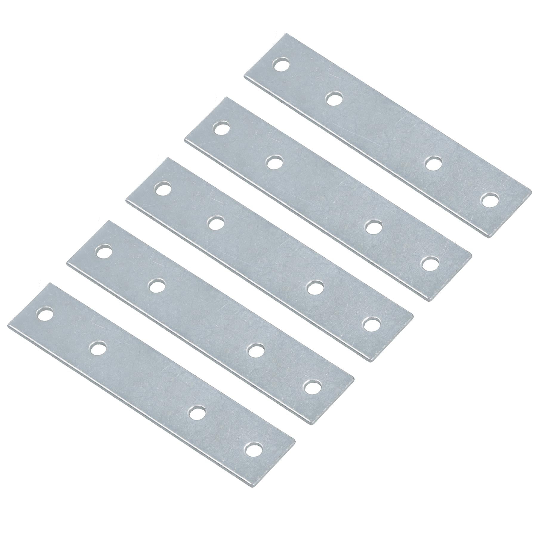 100mm Straight Mending Fixing Plate Angle Bracket L Shape Reinforcing Repairing