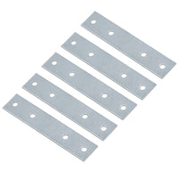 100mm Straight Mending Fixing Plate Angle Bracket L Shape Reinforcing Repairing
