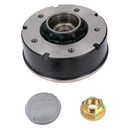 200 x 50mm Brake Drum & Bearing for Ifor Williams Trailer 5 Stud 6-1/2" PCD