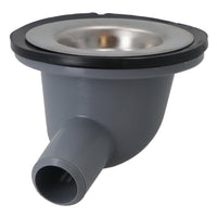 1-1/4" Sink Waste Drain Plug Hole Angle Fitting for Boat Caravan Motorhome
