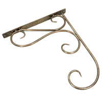 Scroll Basket Flower Hook / Hanger Bracket Metal Door Wall House Garden Yard