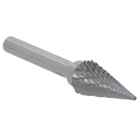 60 Degree Conical End Tungsten Carbide Burr Rotary File Die Grinder Polishing Porting
