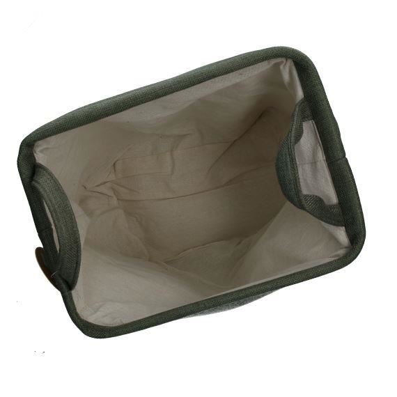 Forest Canvas Pet Dog Toy Storage Basket 33x7cm