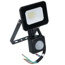 10 Watt LED Mini Floodlight Garden Lighting 800 Lumens IP65 + Motion Sensor