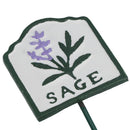Herb Signs Markers Labels Cast Iron Plant Plaque Garden Yard Allotment