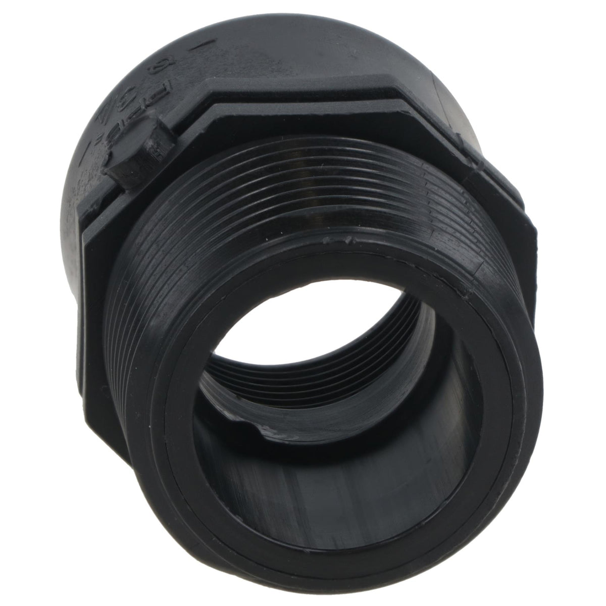 Polypropylene PP Threaded Reducing Socket Male – Female 1in – 3/4in BSP