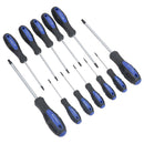 Manipulationssichere Torx-Sicherheitsschraubendreherbits T6 - T45, 12-teiliges Set, magnetische Spitzen