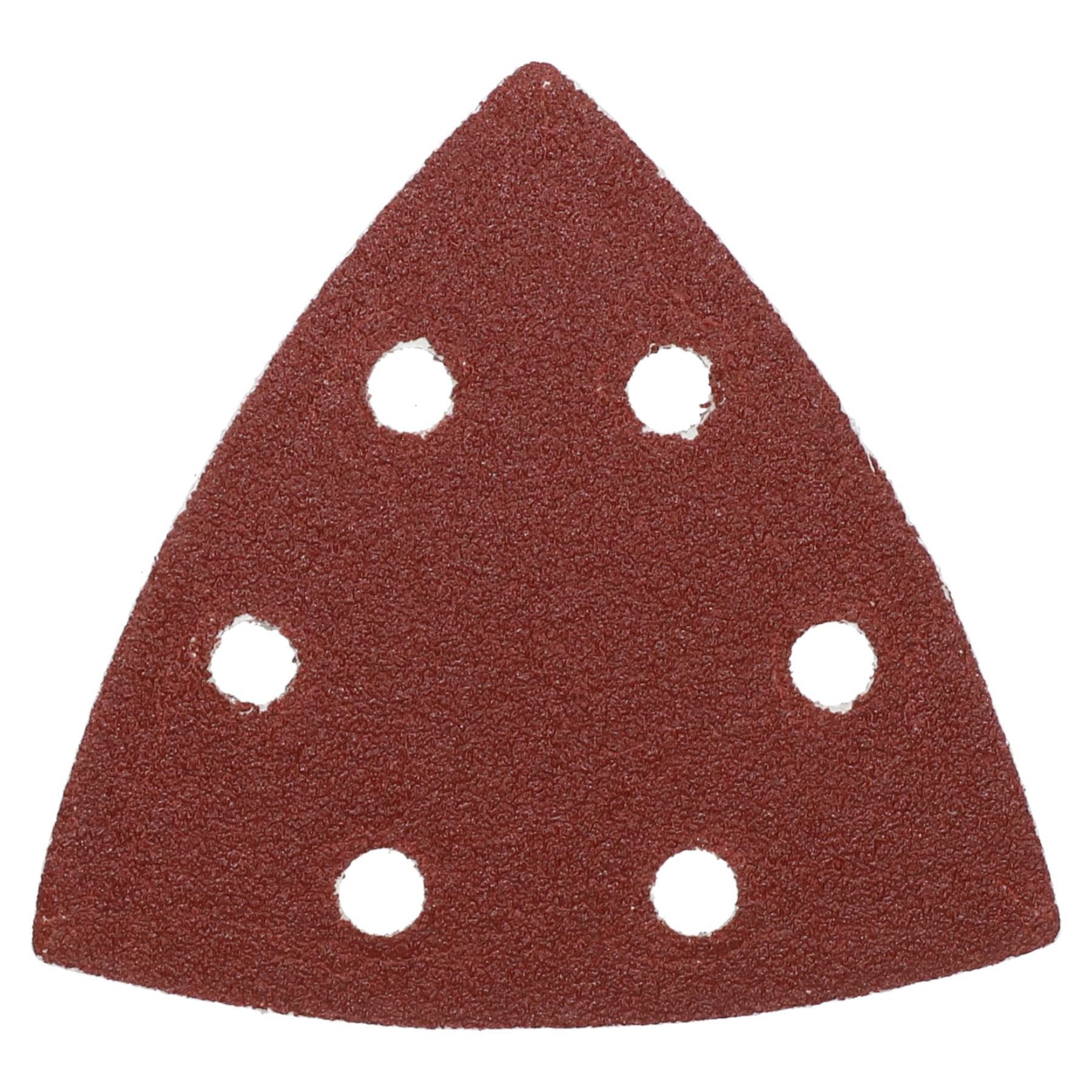 200 Hook Loop Delta Sanding Abrasive Discs Pads 93mm Triangle 80 Grit Medium