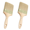 100mm Wide Nylon Paint Brush Wooden Handle for Sheds Decking Fences