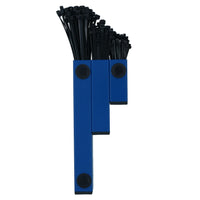 Cable Tie Holder Storage Rack with Magnetic Fixings + 200 Cable Ties