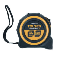 Tape Measure 8m x 25mm Measuring Tape Rubber Coated Metric Imperial