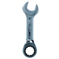 Metric MM Stubby Ratchet Combination Spanner Wrench 72 Teeth 8mm – 19mm