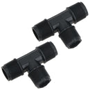 Polypropylene PP 1/2in BSP Male Threaded 90° Tee Piece Equal Tees