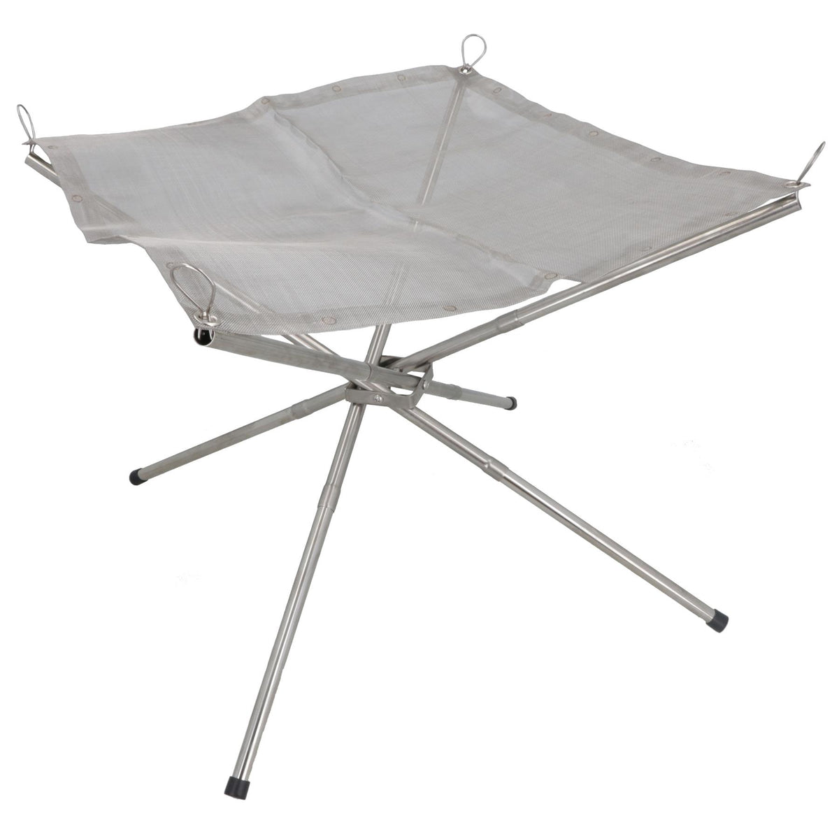 Stainless Steel Portable Foldable Outdoor Fire Pit Campfire Camping Bonfire Wood
