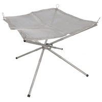 Stainless Steel Portable Foldable Outdoor Fire Pit Campfire Camping Bonfire Wood