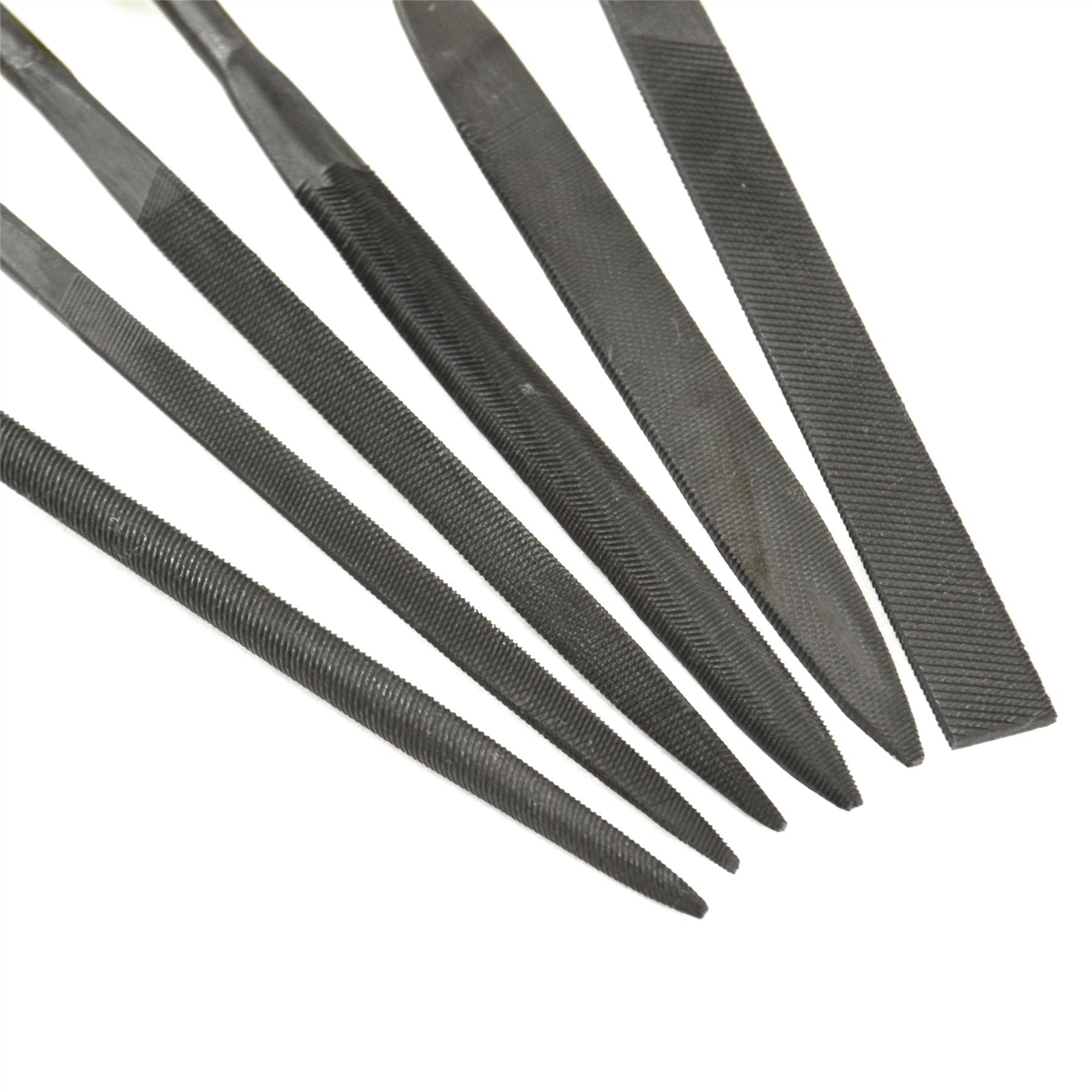 6pc Bearing Steel Warding File Set Engineering Precision Needle Hobby TE835