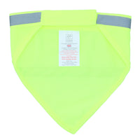 One Size Fit All High Viz Reflective Dog Bandanna Safety Accessory Dark Night Walk