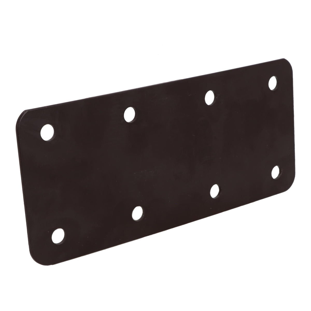 Small Internal Sleeper Straight Support Plate 85mm x 170mm Powder Coated
