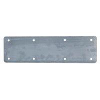 Large Internal Sleeper Straight Support Plate 100mm x 350mm Stainless Steel