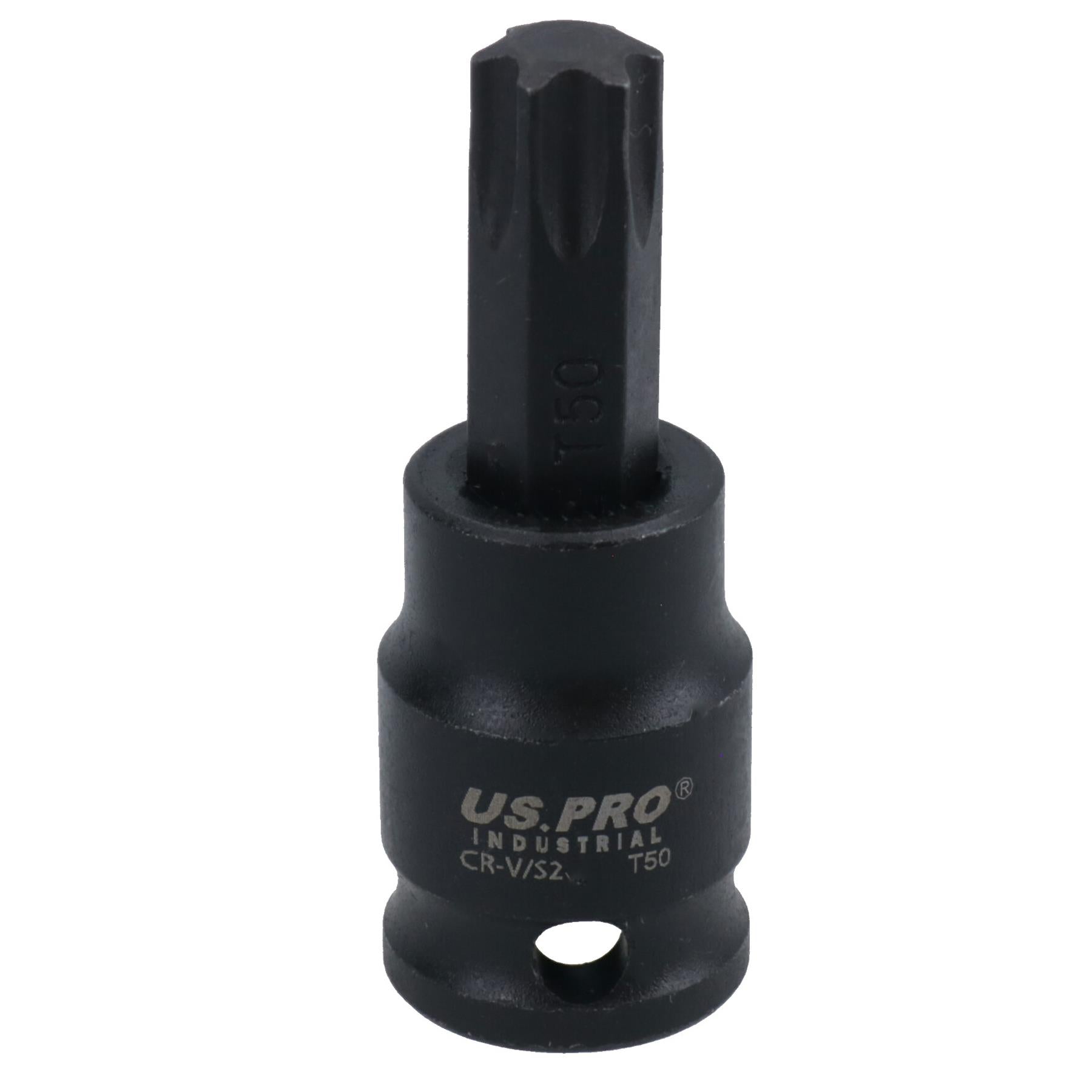 Torx Star Impact flache, kurze Bit-Steckschlüssel T10–T60, einzeln, 3/8 Zoll Dr.