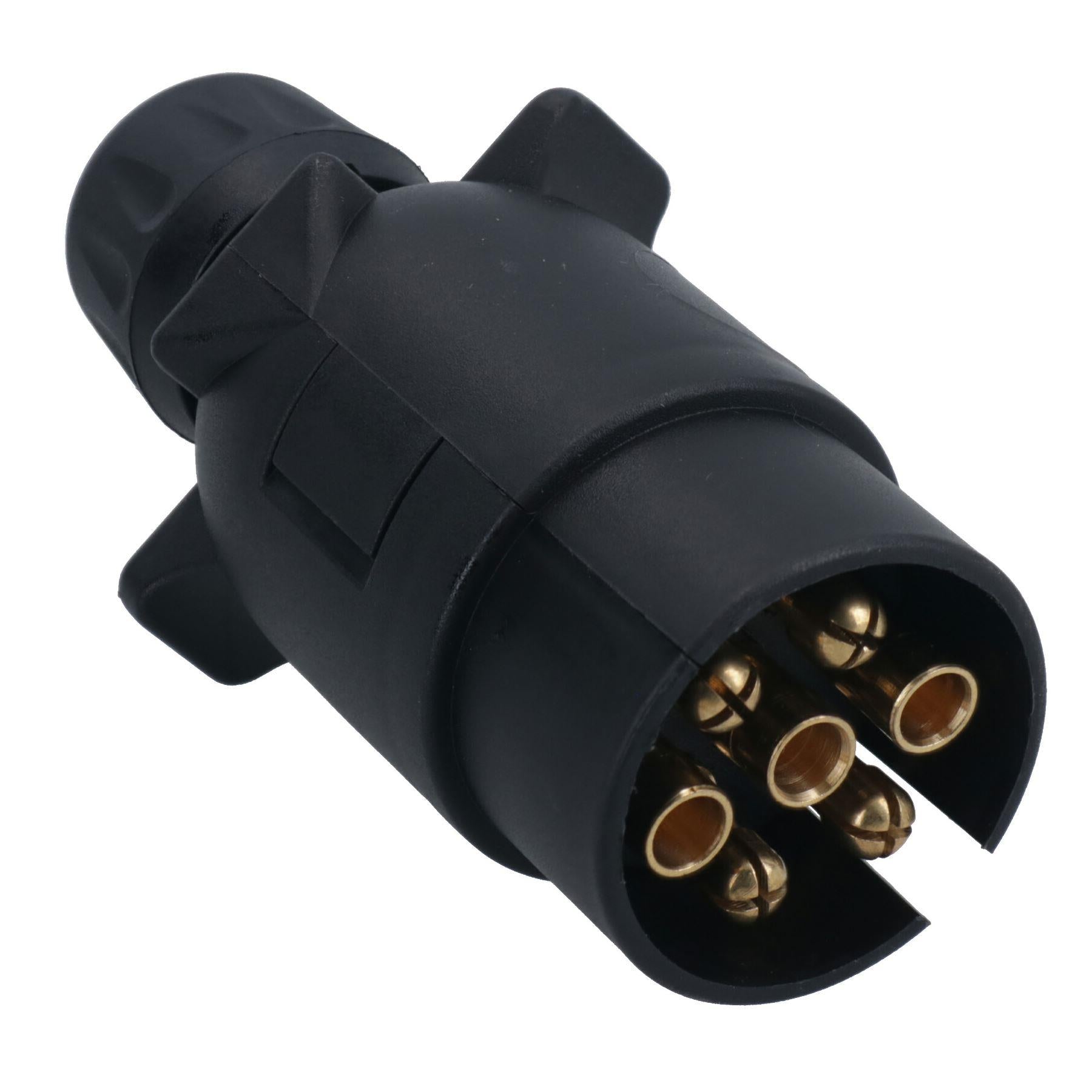 Câble d'extension de 10 mètres (33 pieds) pour panneau d'éclairage de remorque avec 2 fiches à 7 broches