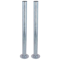 34mm Prop Drop Stand 460mm Long for Trailer Jockey Leg 2 PACK