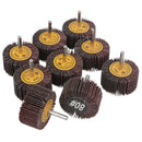 60mm 80 Grit Abrasive Flap Wheel Discs Sanding Rust Removal 6mm Shank