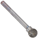 Spherical Ball End Tungsten Carbide Burr Rotary File Die Grinder Polishing Porting