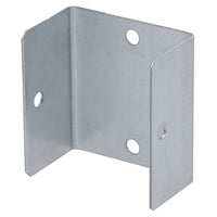 Fence Panel Clip 44mm Galvanised Steel Bracket Holder Trellis Post Support
