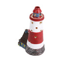 Décoration d'aquarium aquatique Déco LED Phare Ornement d'aquarium 7x10x17cm