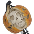 Pumpkin Skull Wine Bottle Stopper Topper Bung Cork Champagne Prosecco