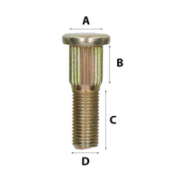 7/16" UNF Replacement Wheel Studs for Trailer Suspension Hubs Hub Pack of 20