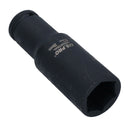 Extra Deep Long Metric MM Impact Socket 1/2" Drive 6 Sided Single Hex