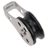 Type 2 Marine Pulley Block 26mm Diameter Nylon Wheel Stainless Steel
