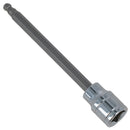 5mm 3/8" Drive Long Ball Ended Hex Allen Key Socket Bit 85mm Deep Reach CR-V