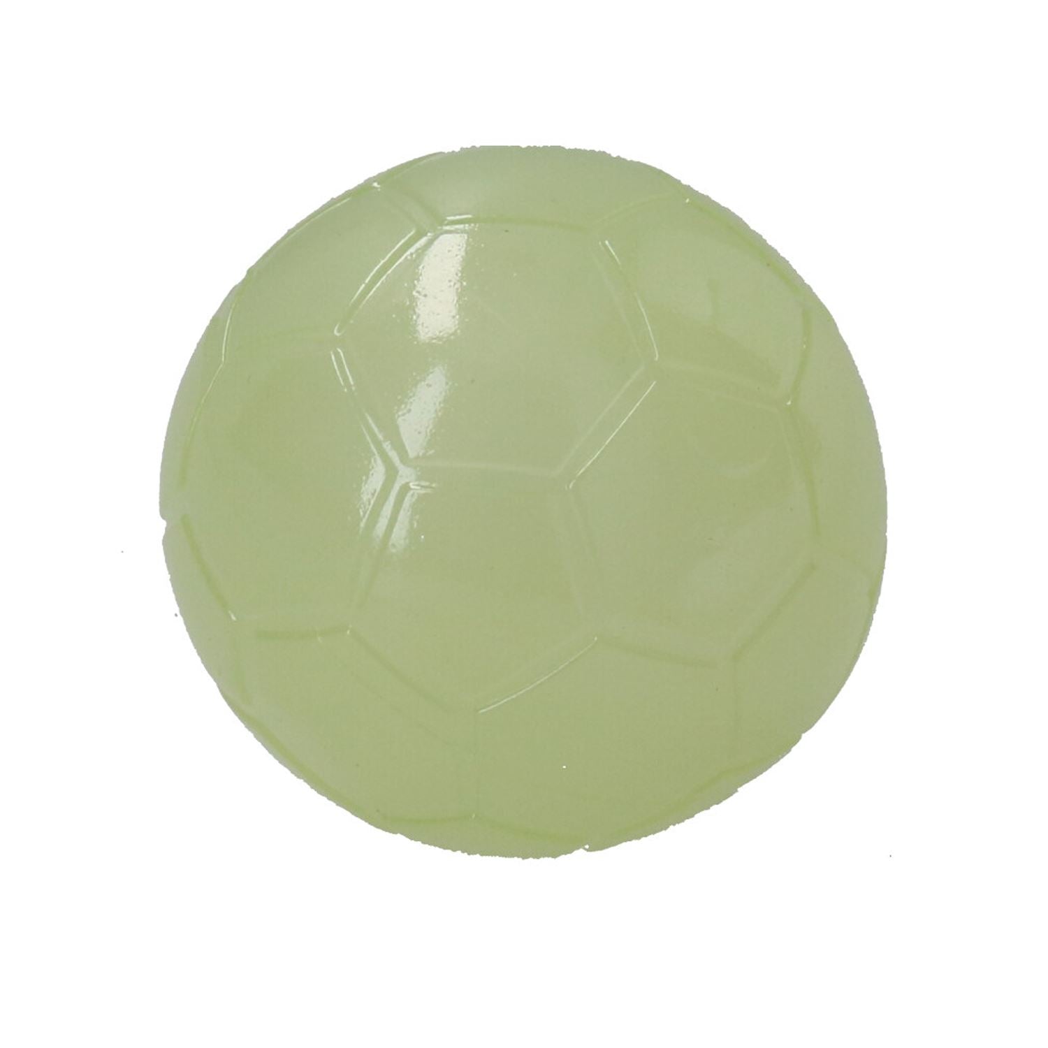 Dog Glow In The Dark Squeaky Bouncy Football For Fetch/ Ball Launchers 6cm