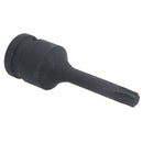 T45 Kurze (53 mm) + Lange (78 mm) Torx-Stern-Steckschlüsseleinsätze mit 1/2-Zoll-Antrieb