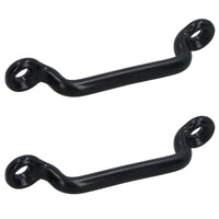 50mm Webbing Strap Bridge Securing Steel Staple Bracket Buckle