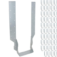 Long Leg Joist Hanger Or I-Beam Fastener Fixing Support Galv 137mm Wide