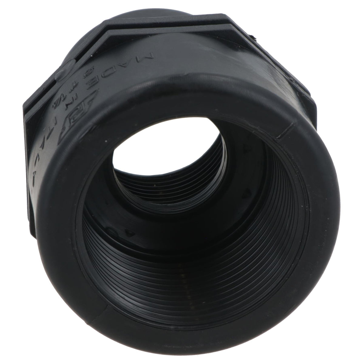 Polypropylene PP Female Threaded Pipe Reducing Socket 1-1/4in – 1in BSP