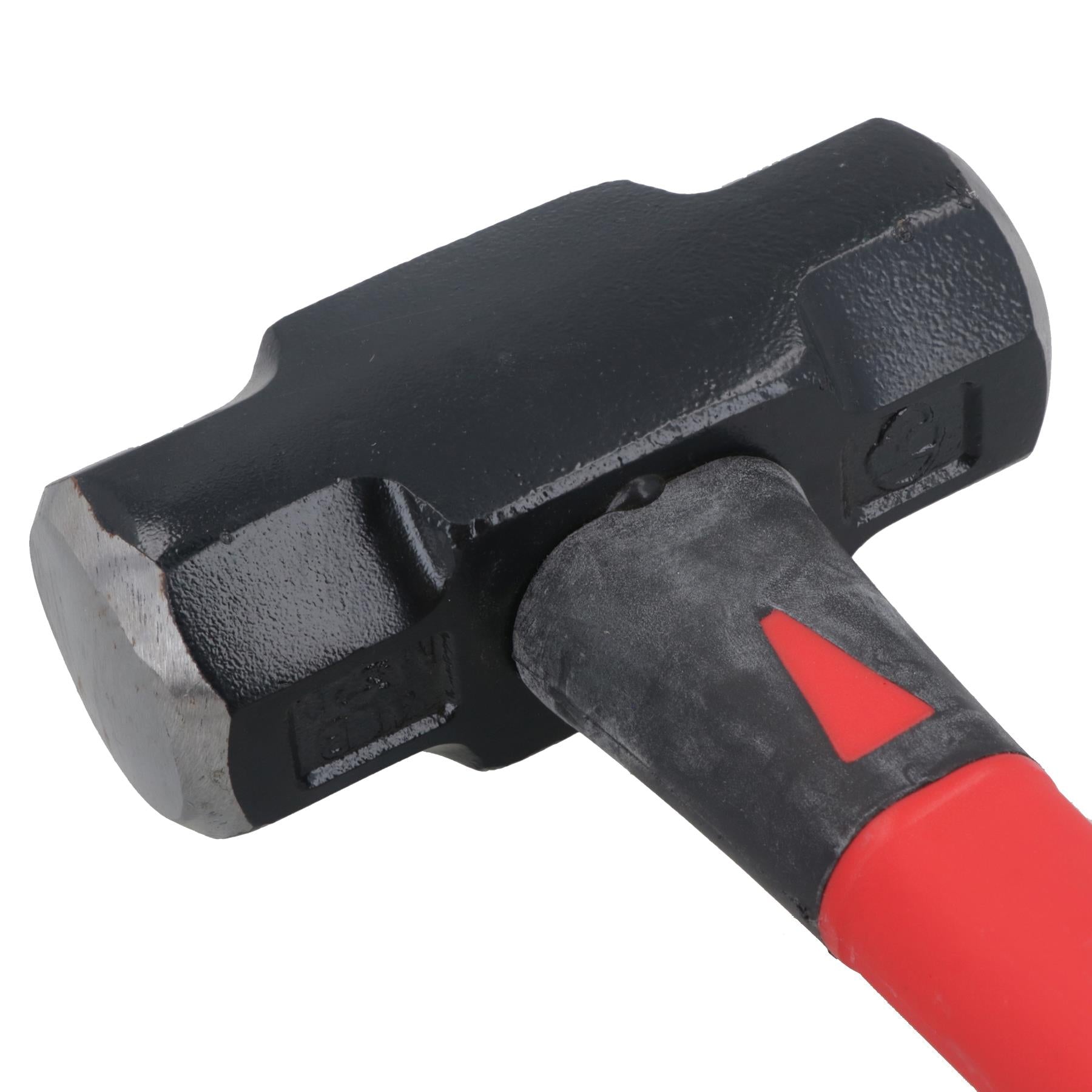 Marteau à double face 4 lb 1,8 kg avec manche en caoutchouc et fibre de verre TPR