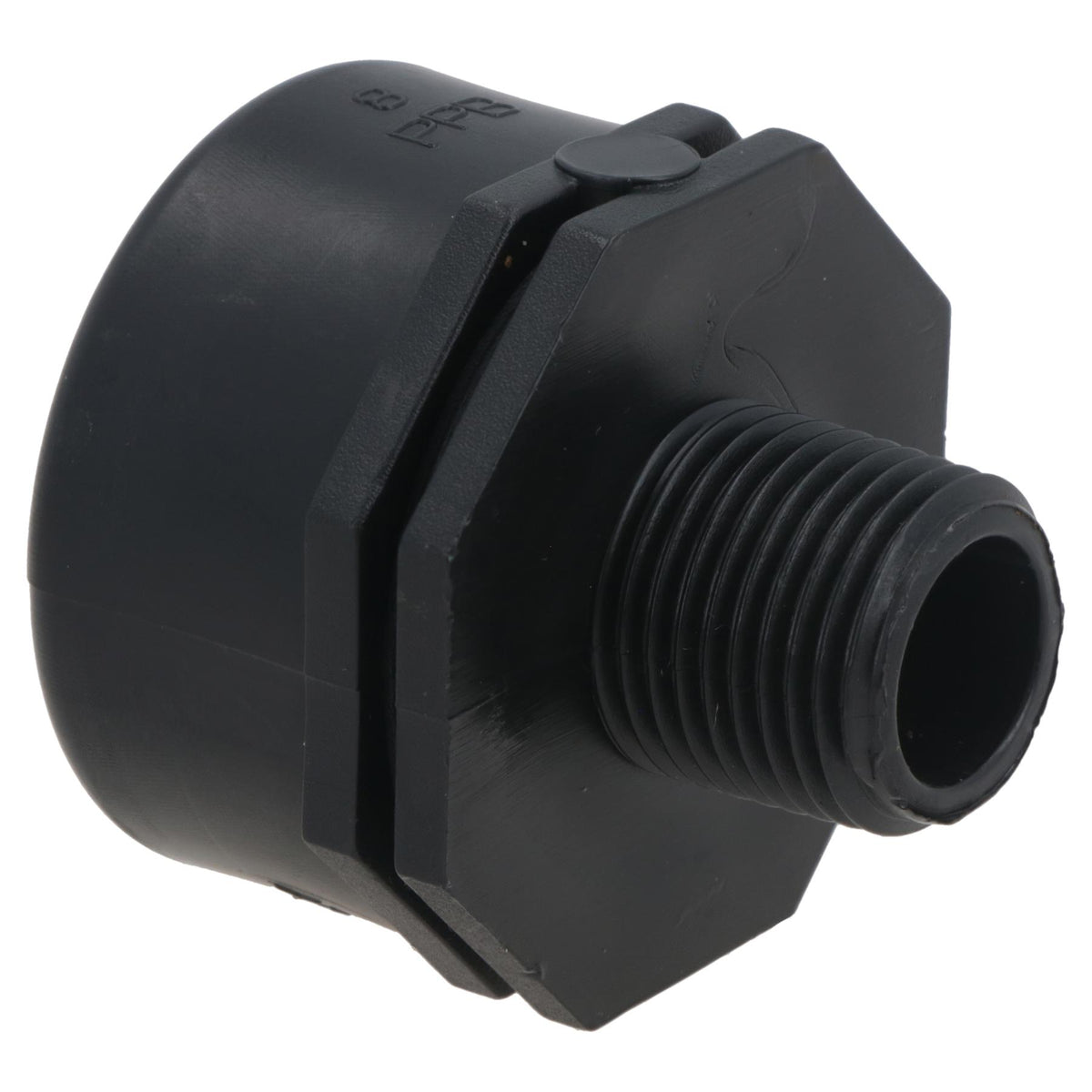 Polypropylene PP Threaded Reducing Socket Female – Male 1in – 1/2in BSP