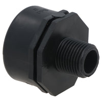 Polypropylene PP Threaded Reducing Socket Female – Male 1in – 1/2in BSP