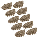 Biodegradable Seedling Starter Germination Trays Fibre Plant Pots