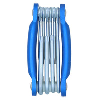 10 teiliger Torxschlüsselsatz mit Aluminiumrahmen T6 - T30 Security Torx Taschenformat