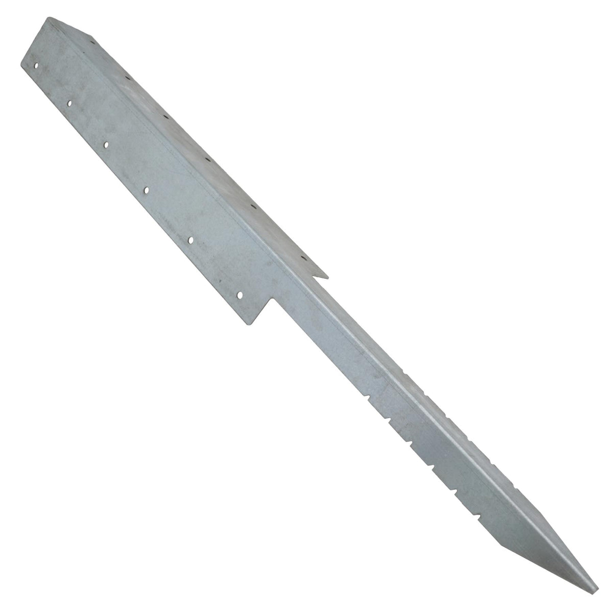 Garden Triple Sleeper Corner Support Stake Spike Galvanised Steel 930mm